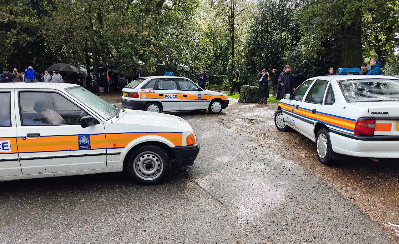 Netflix Production - Police fleet graphics